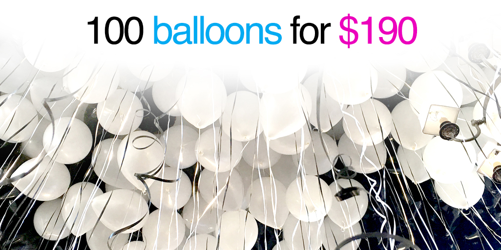 100 balloons special